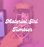 Material Girl Libbey Glass Tumbler