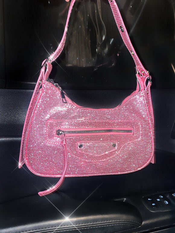 Pink Rock of Love Shoulder Bag