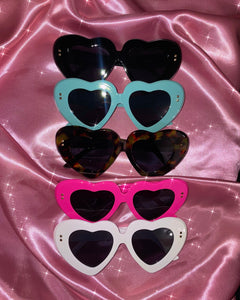 Heart Retro Sunglasses