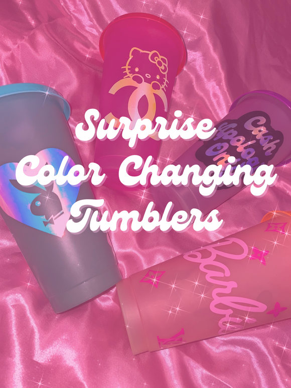 Surprise Color Changing Cold Cup Tumbler
